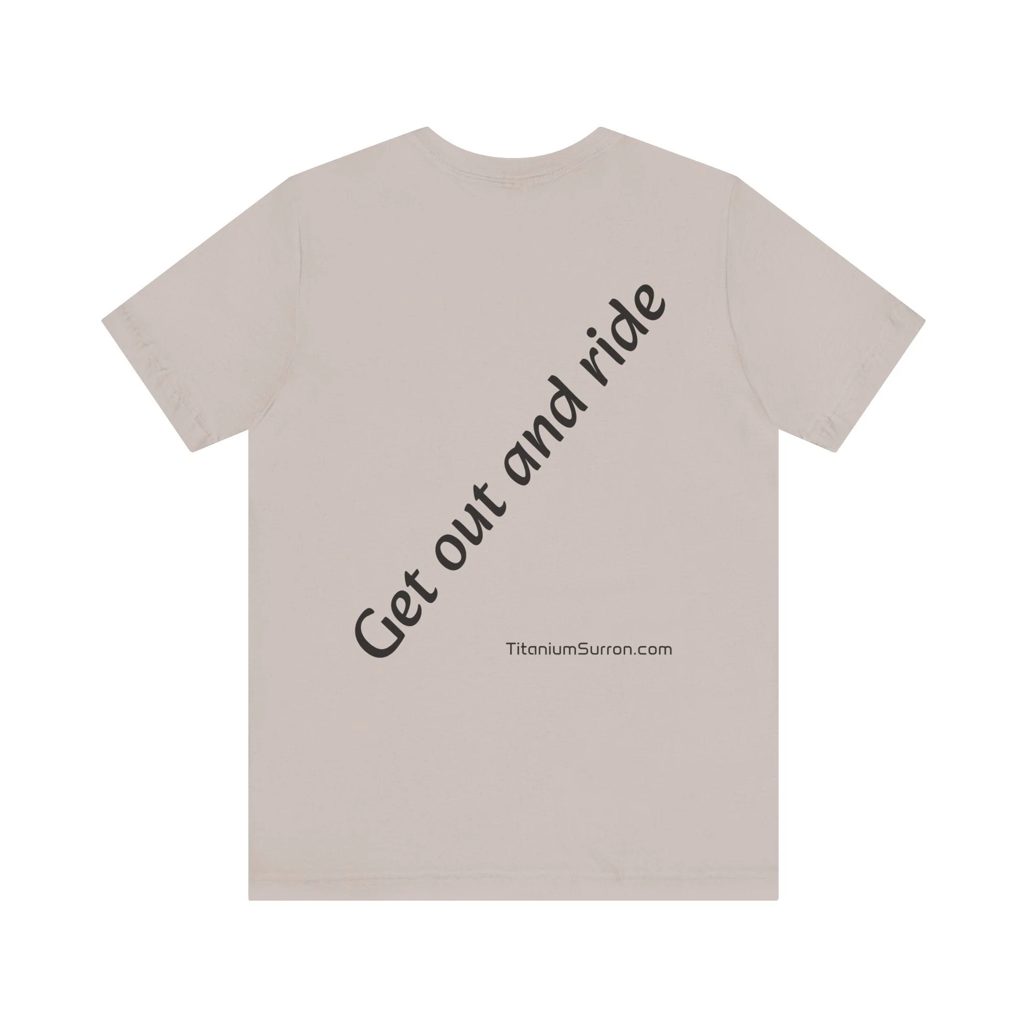 Stylish Titanium Series Unisex Short Sleeve Tee - Minimalist Design - Image 50
