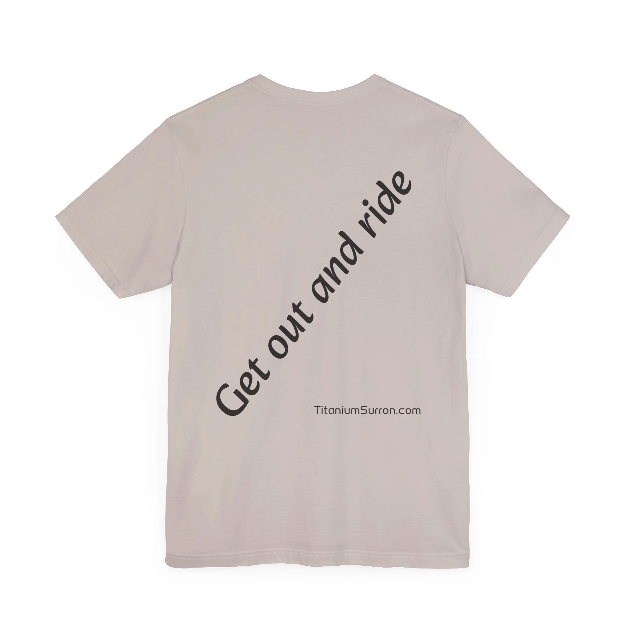 Stylish Titanium Series Unisex Short Sleeve Tee - Minimalist Design - Image 52