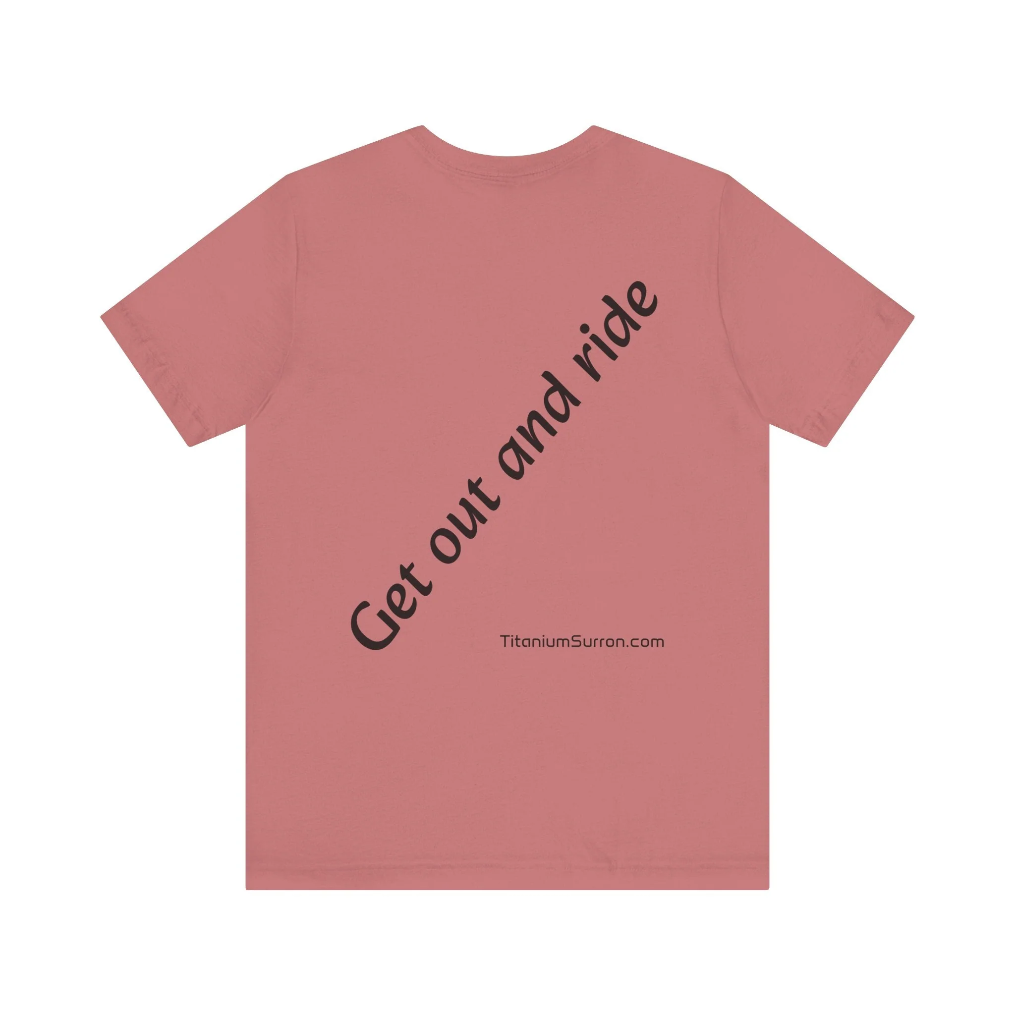 Stylish Titanium Series Unisex Short Sleeve Tee - Minimalist Design - Image 65