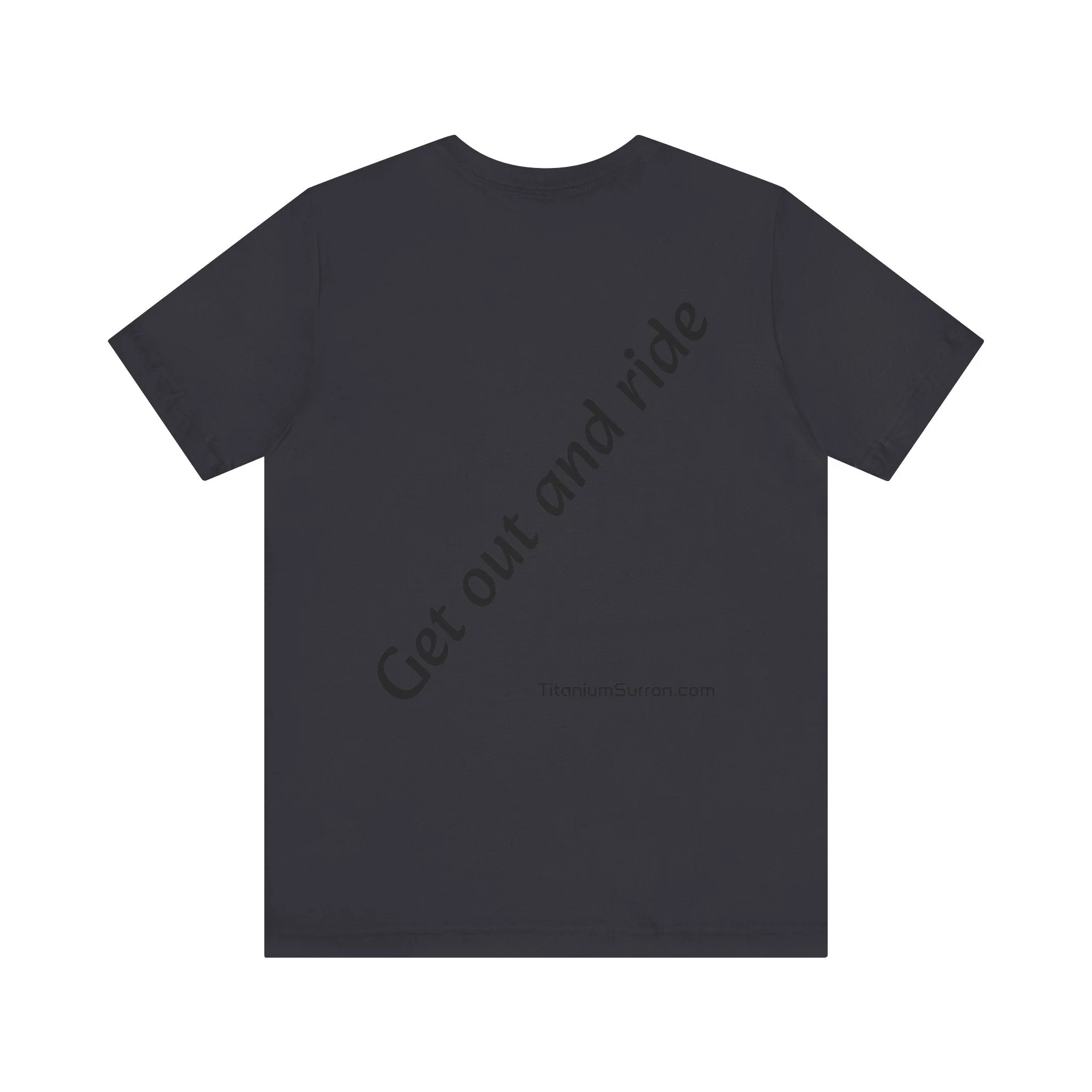 Stylish Titanium Series Unisex Short Sleeve Tee - Minimalist Design - Image 77