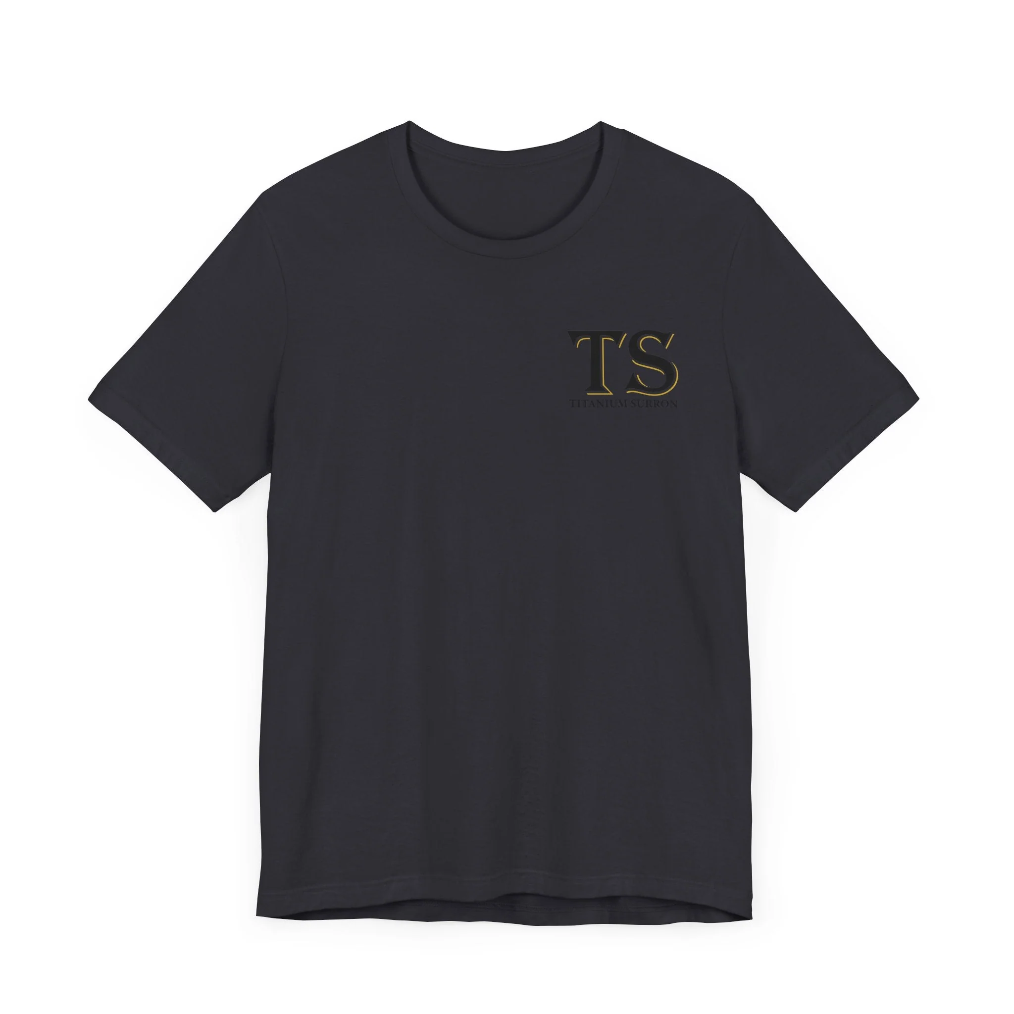 Stylish Titanium Series Unisex Short Sleeve Tee - Minimalist Design - Image 78