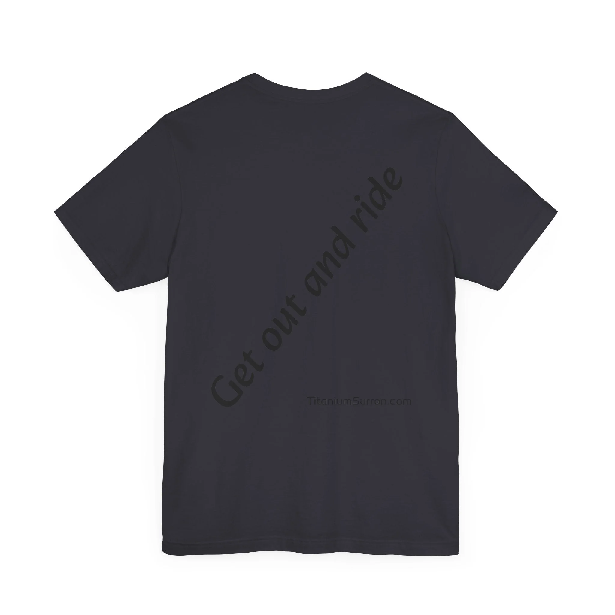 Stylish Titanium Series Unisex Short Sleeve Tee - Minimalist Design - Image 79