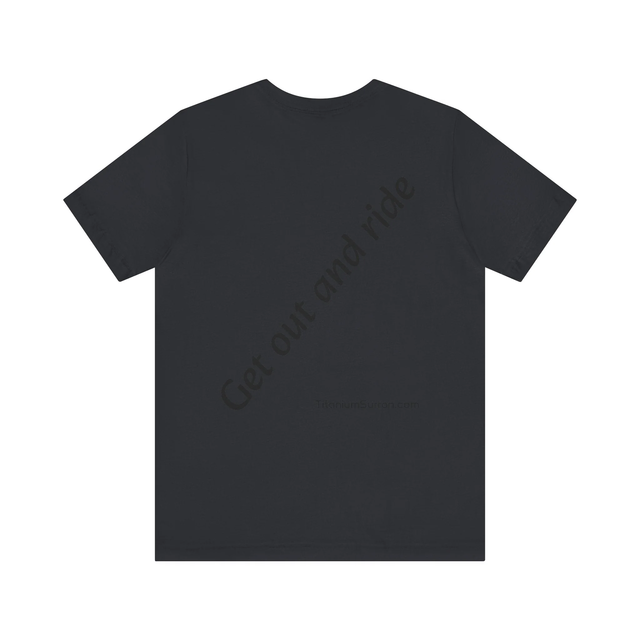 Stylish Titanium Series Unisex Short Sleeve Tee - Minimalist Design - Image 80
