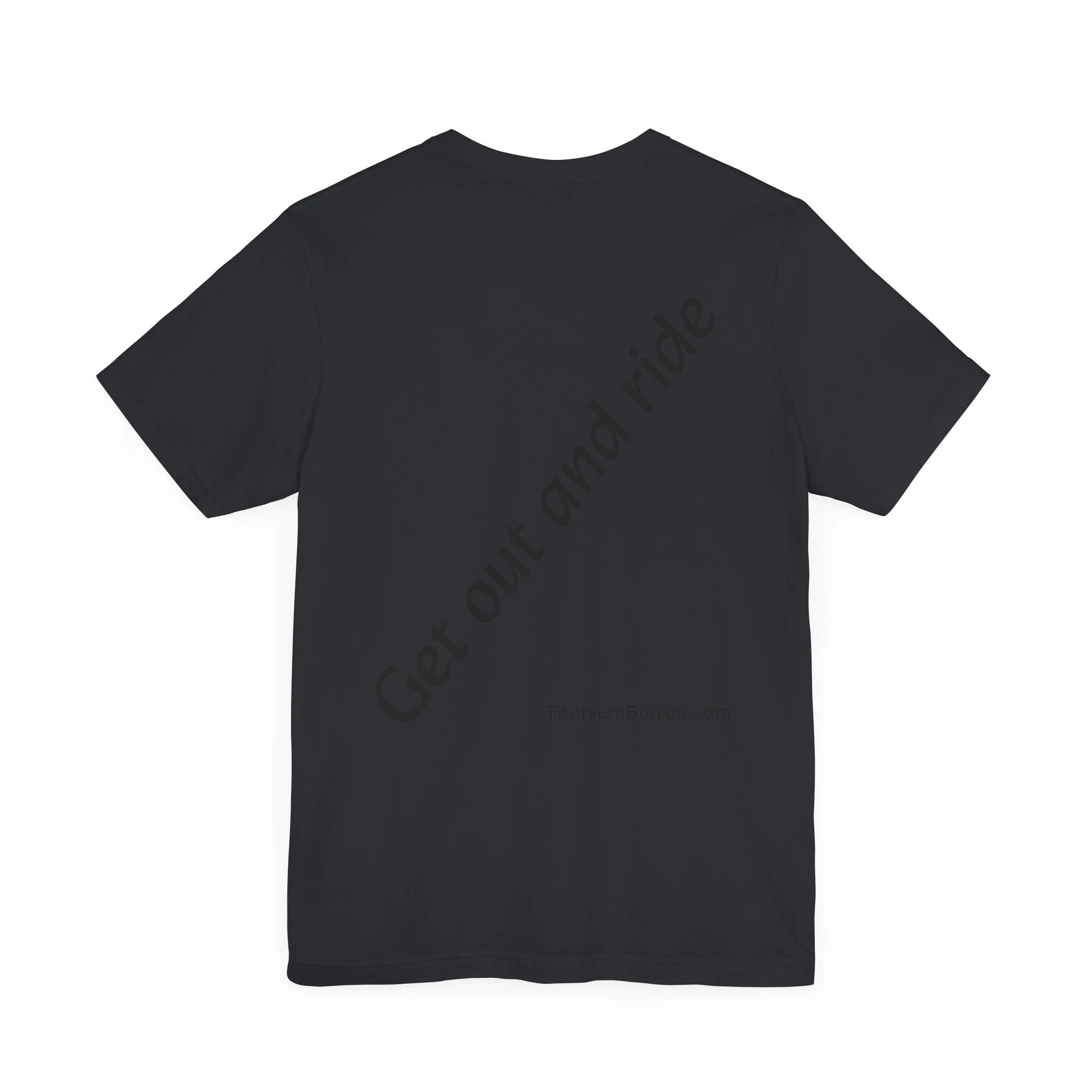 Stylish Titanium Series Unisex Short Sleeve Tee - Minimalist Design - Image 82