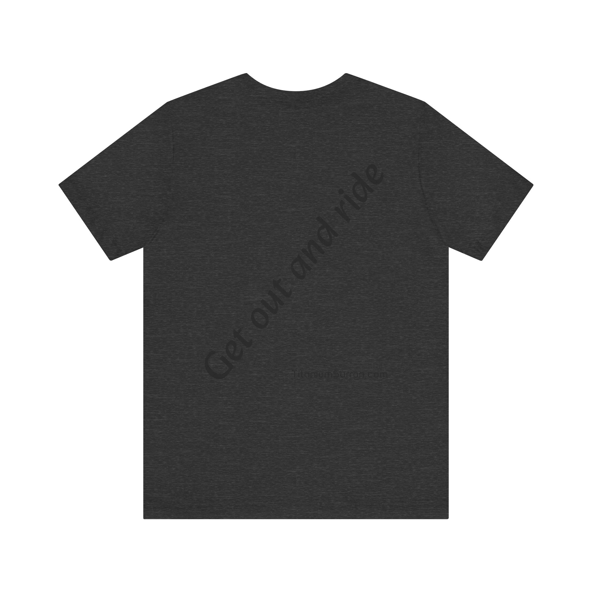 Stylish Titanium Series Unisex Short Sleeve Tee - Minimalist Design - Image 83