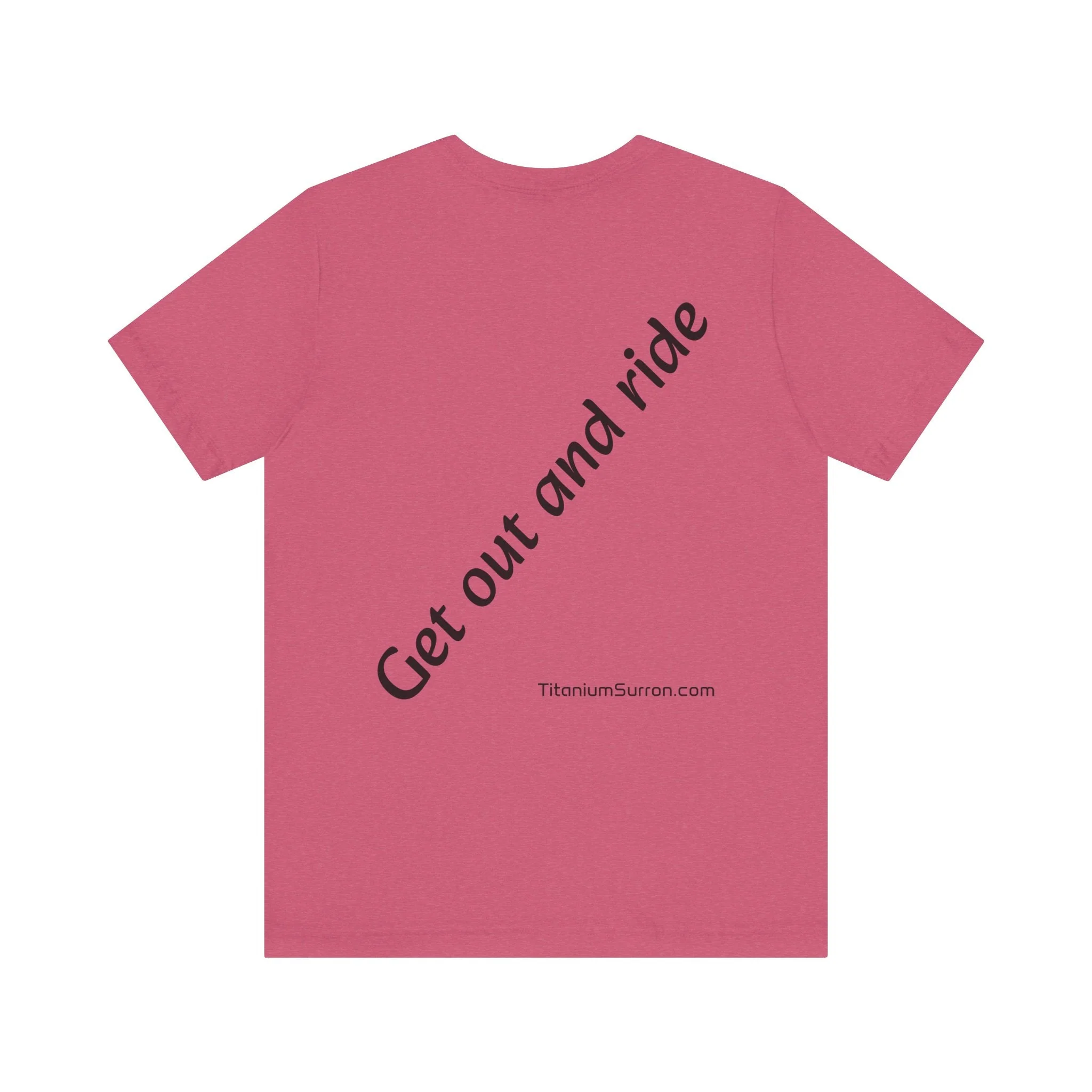 Stylish Titanium Series Unisex Short Sleeve Tee - Minimalist Design - Image 86