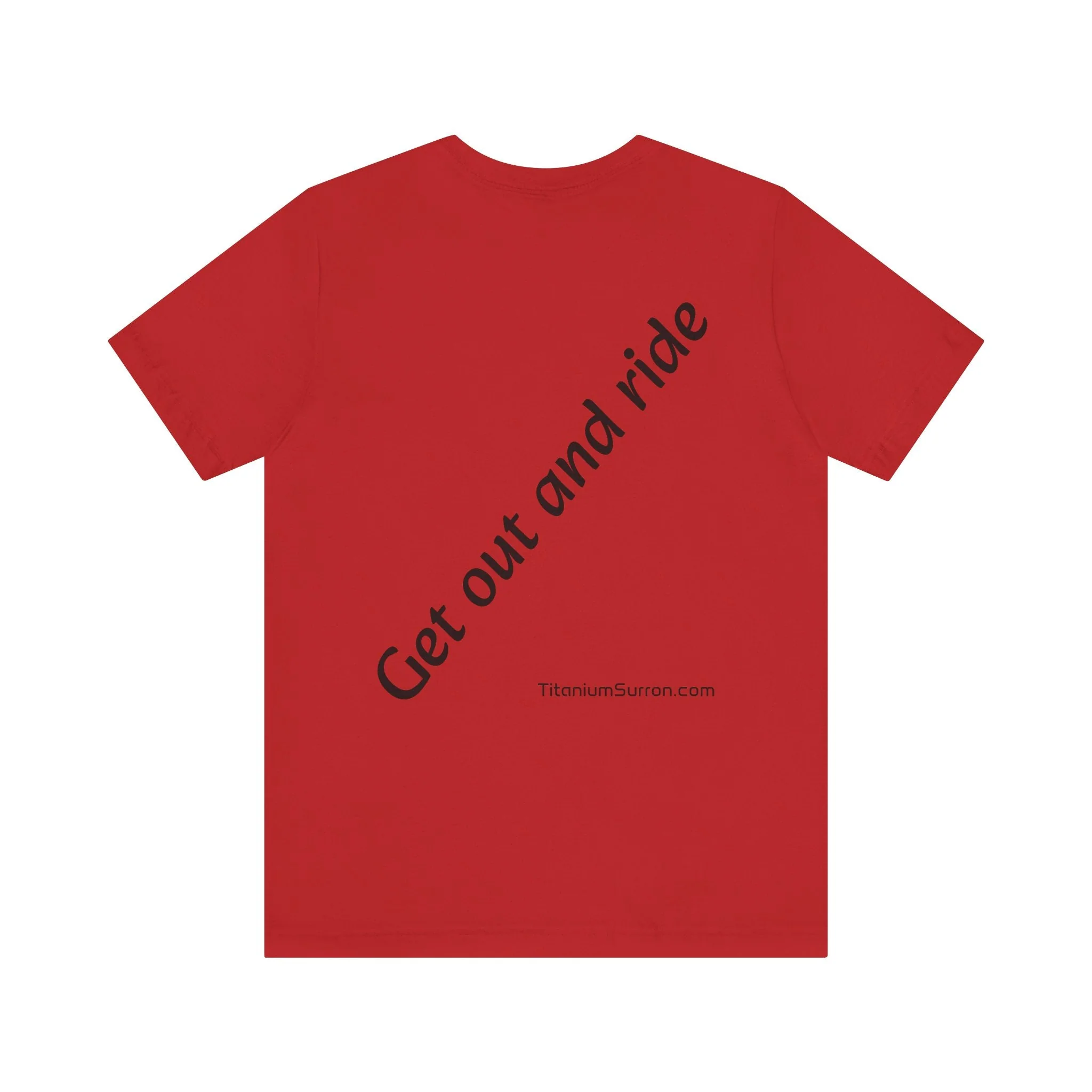 Stylish Titanium Series Unisex Short Sleeve Tee - Minimalist Design - Image 92