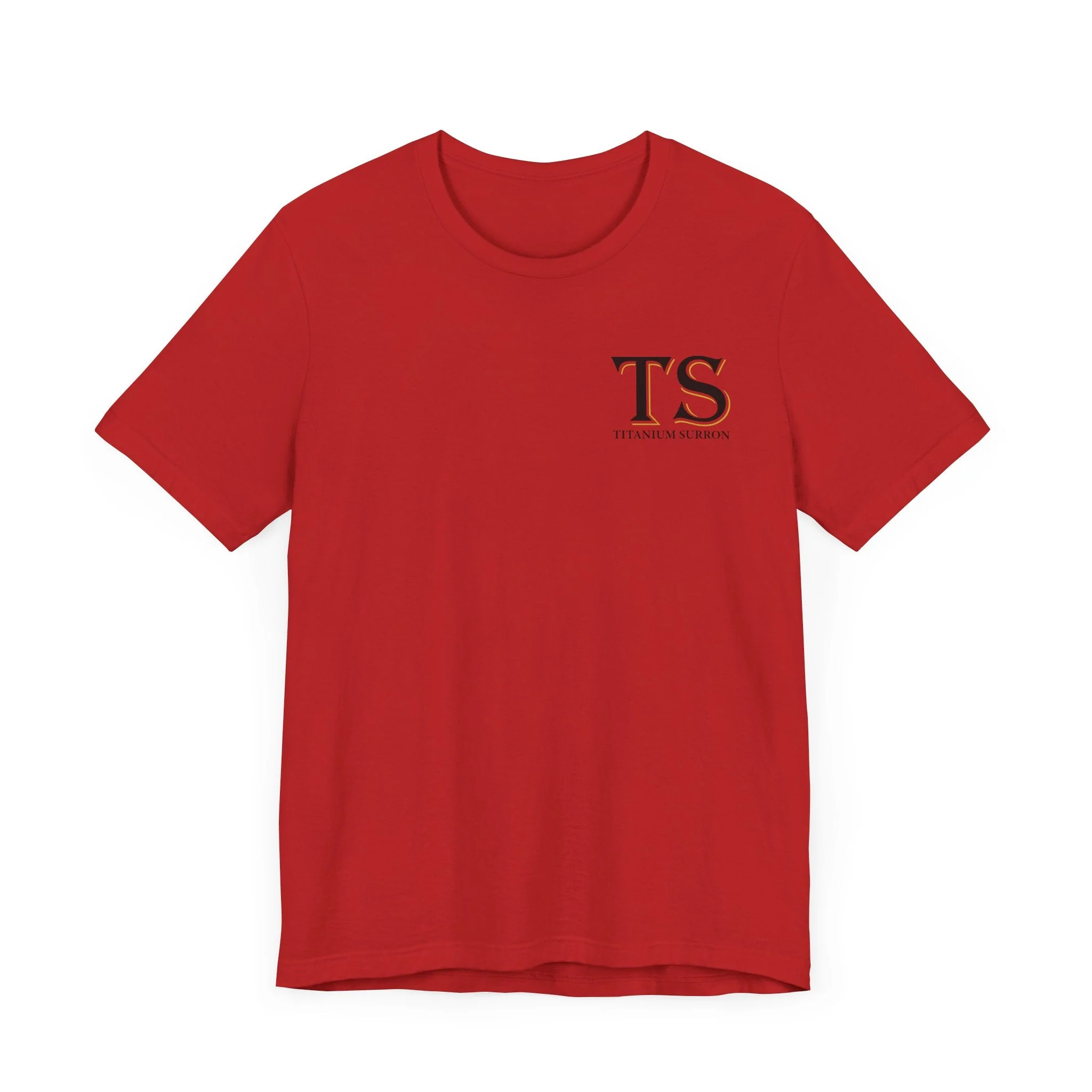 Stylish Titanium Series Unisex Short Sleeve Tee - Minimalist Design - Image 93