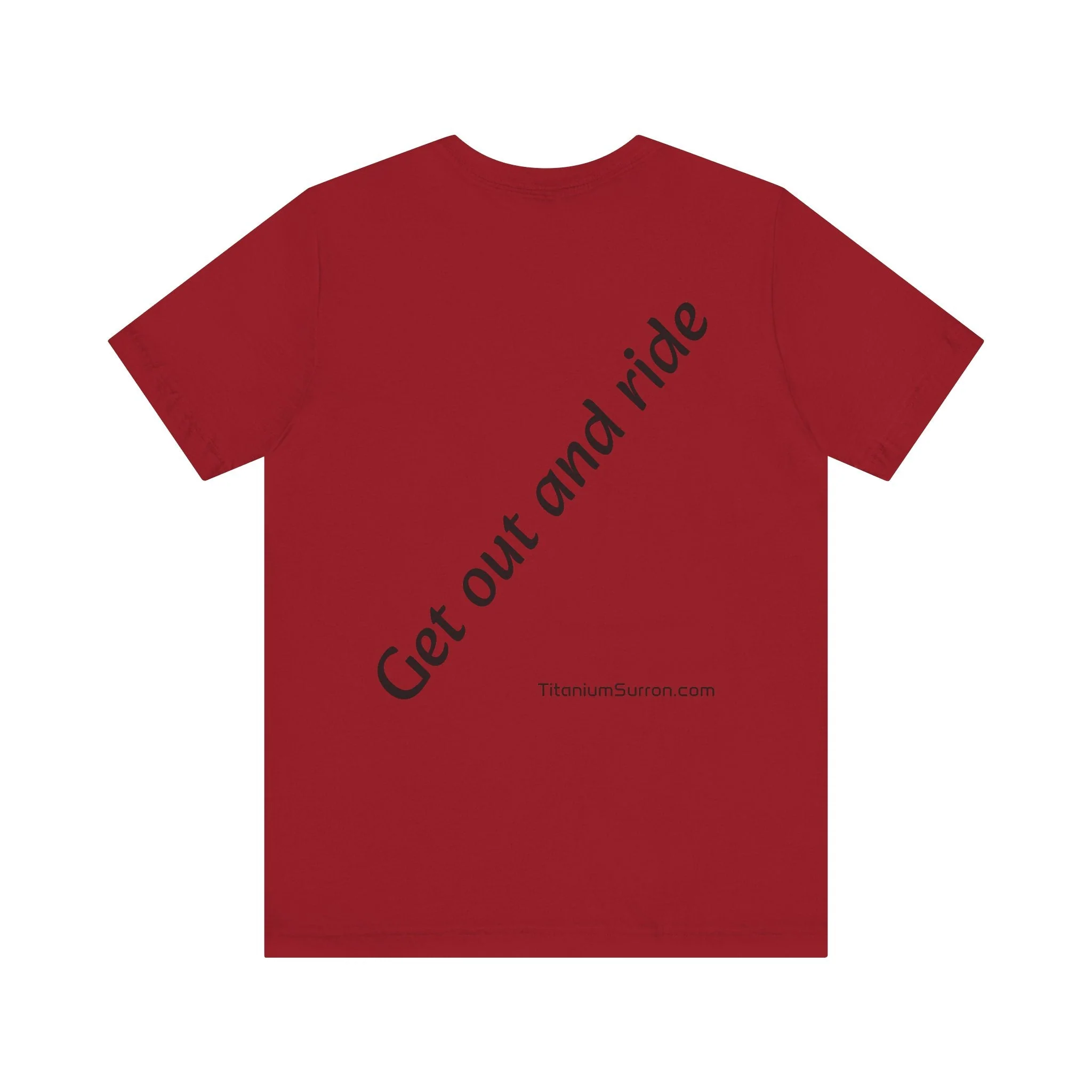 Stylish Titanium Series Unisex Short Sleeve Tee - Minimalist Design - Image 95