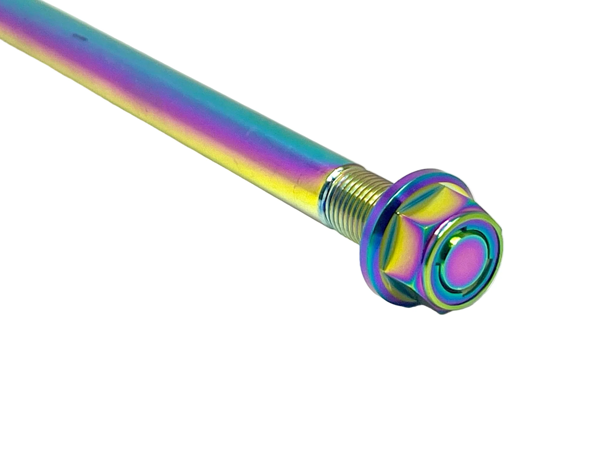 Titanium Rear Axle and Nut - Surron LBX (Two pcs) - Image 4