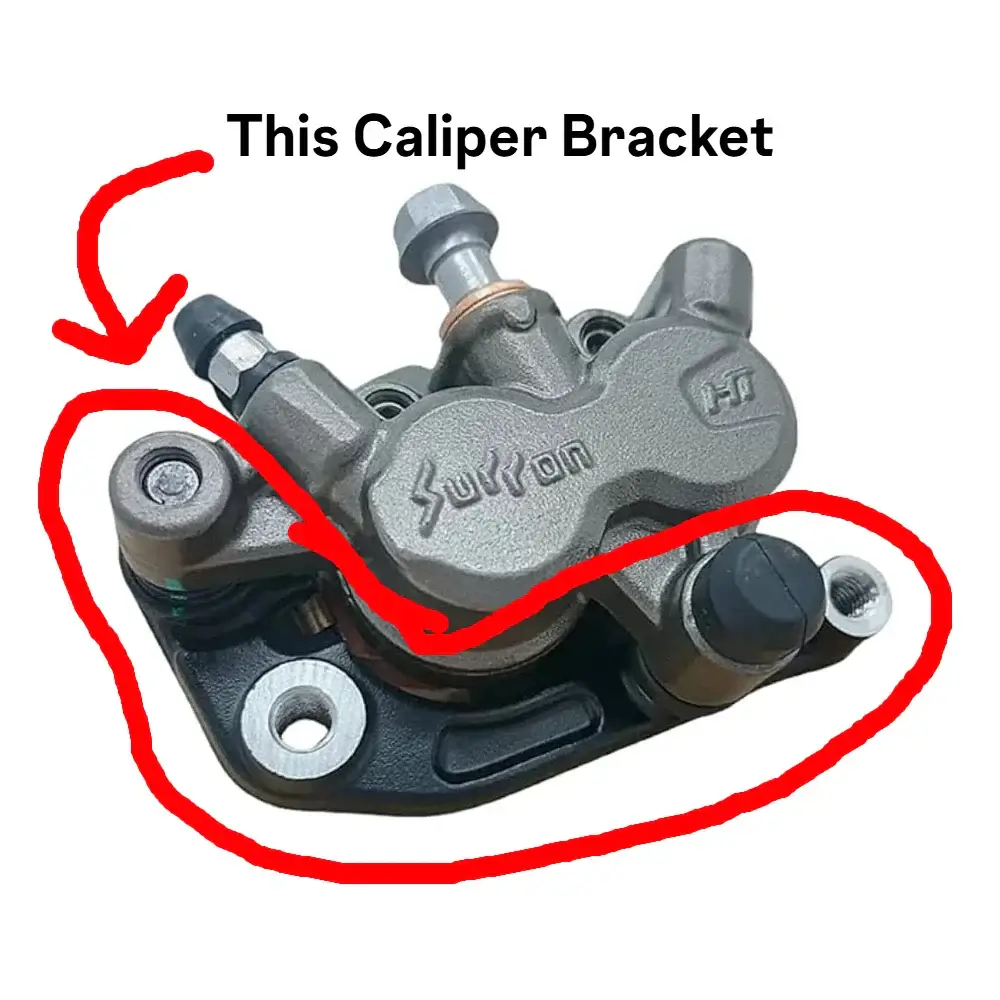 Surron Ultra Bee Moto Caliper Bracket - Image 3