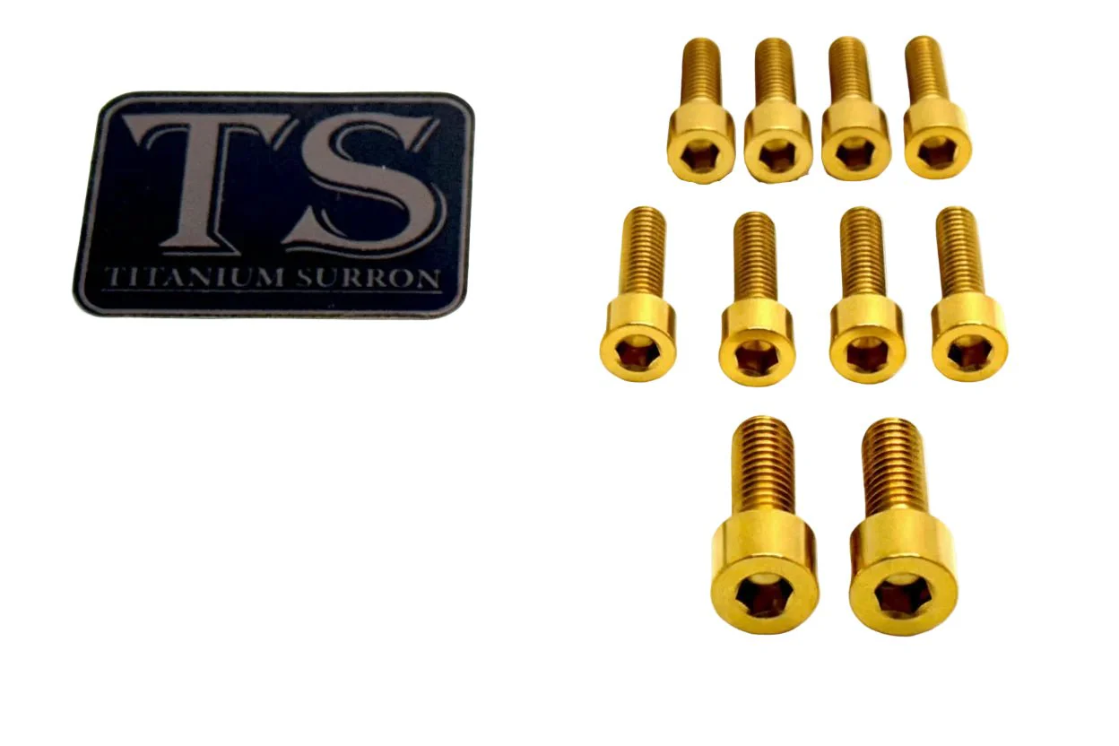 Titanium Stem/ Handlebar Mount Bolts - E-moto - Image 14