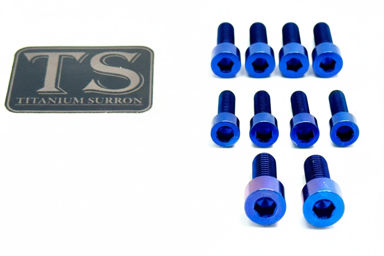 Titanium Stem/ Handlebar Mount Bolts - E-moto - Image 19