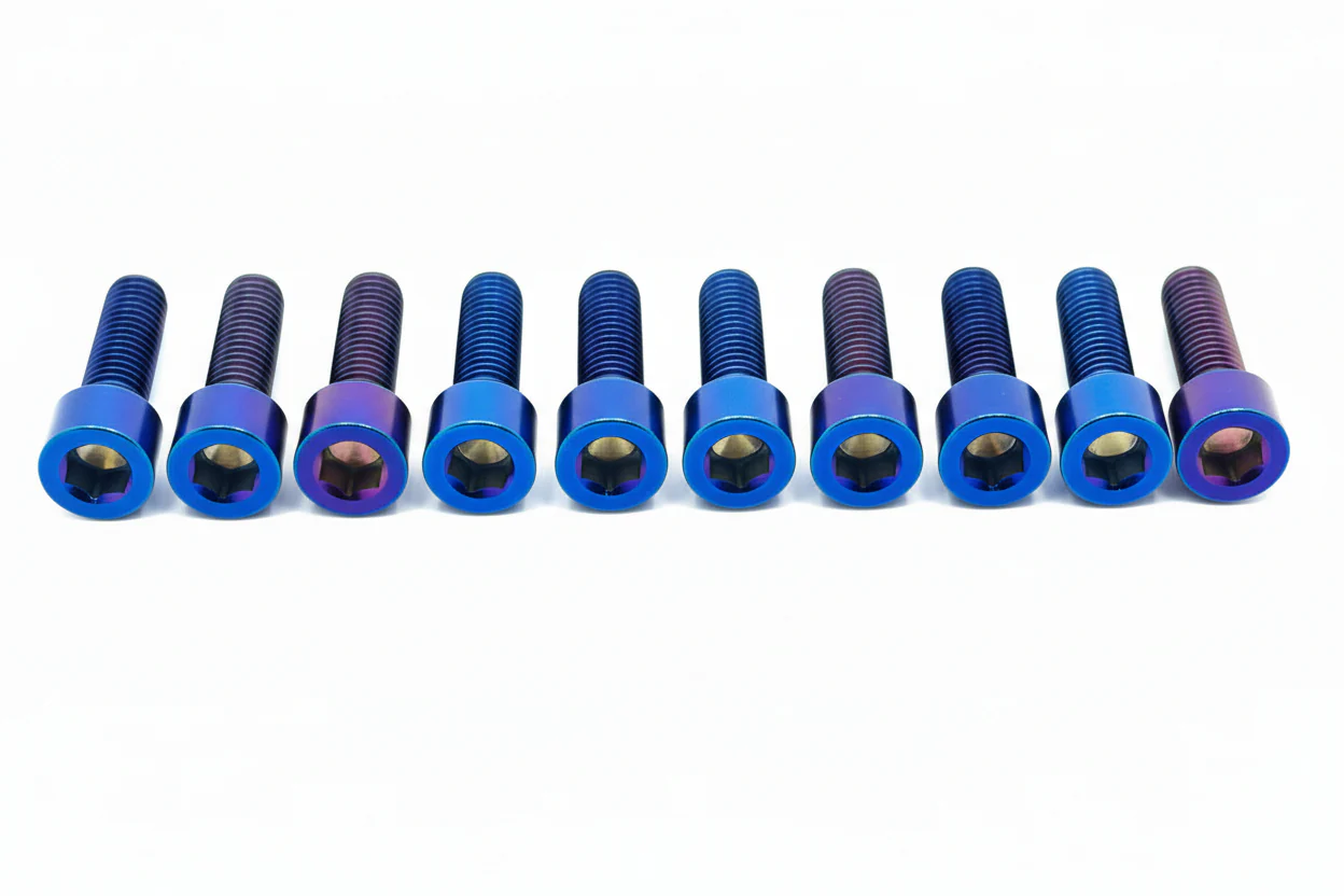 Titanium Stem/ Handlebar Mount Bolts - E-moto - Image 22