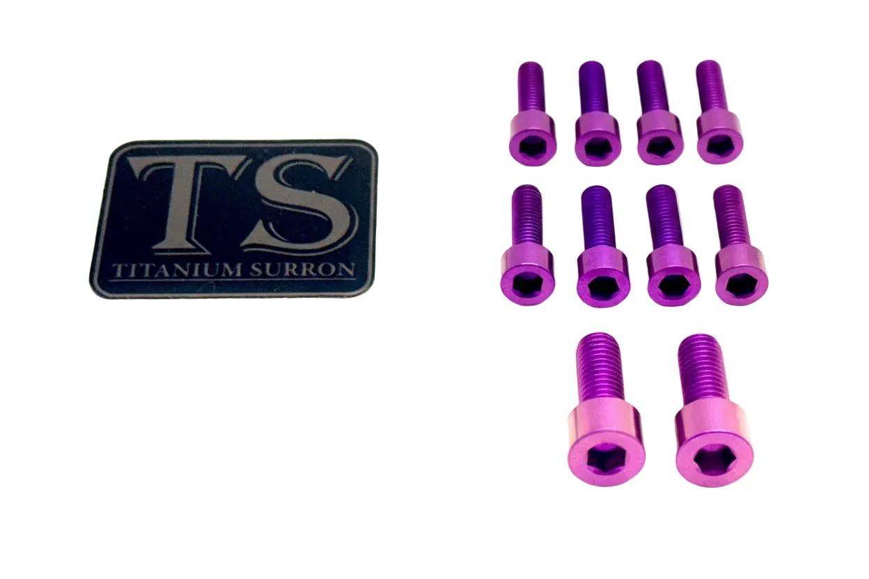 Titanium Stem/ Handlebar Mount Bolts - E-moto - Image 24