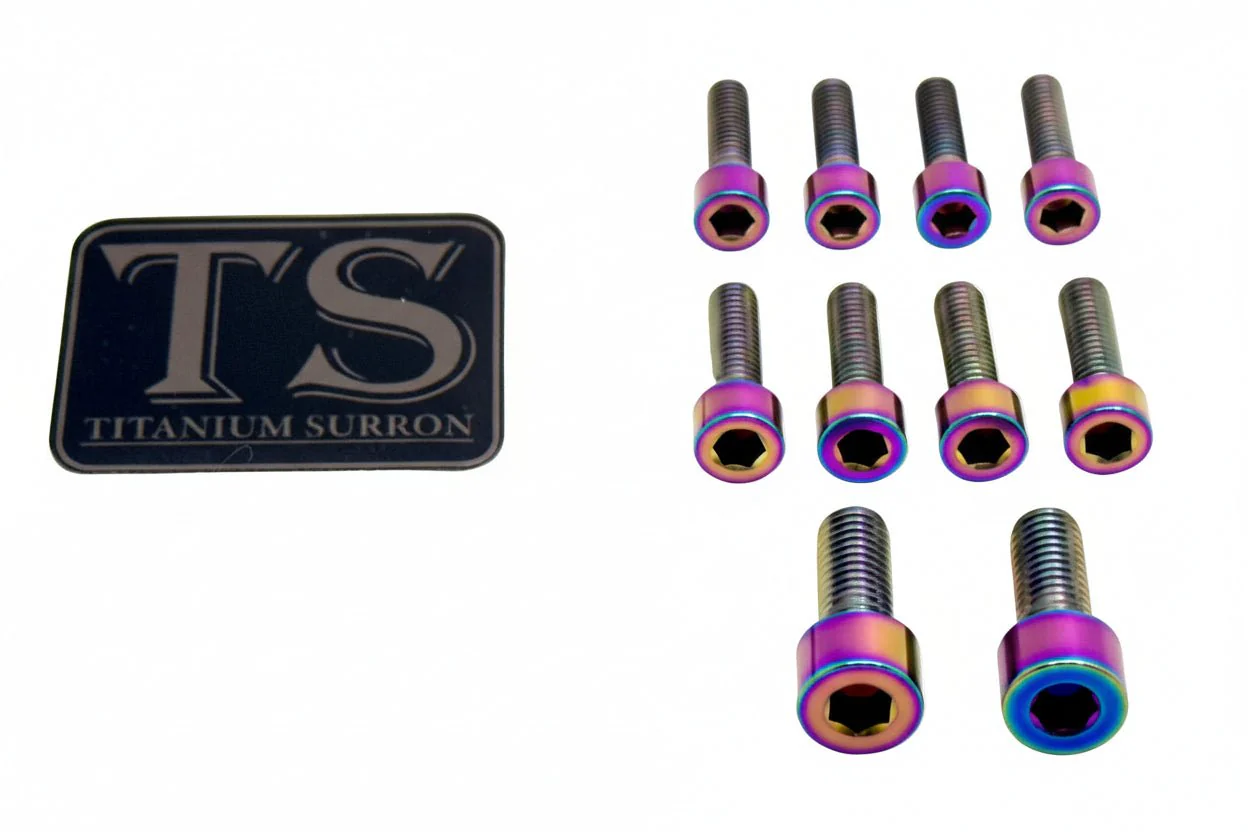 Titanium Stem/ Handlebar Mount Bolts - E-moto - Image 25