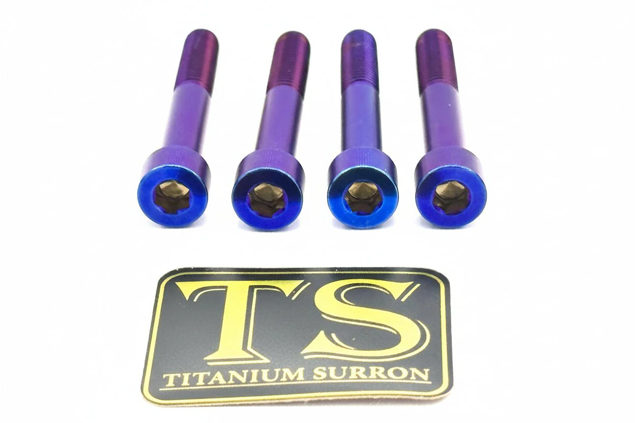 Titanium Stem/ Handlebar Mount Bolts - E-moto - Image 30