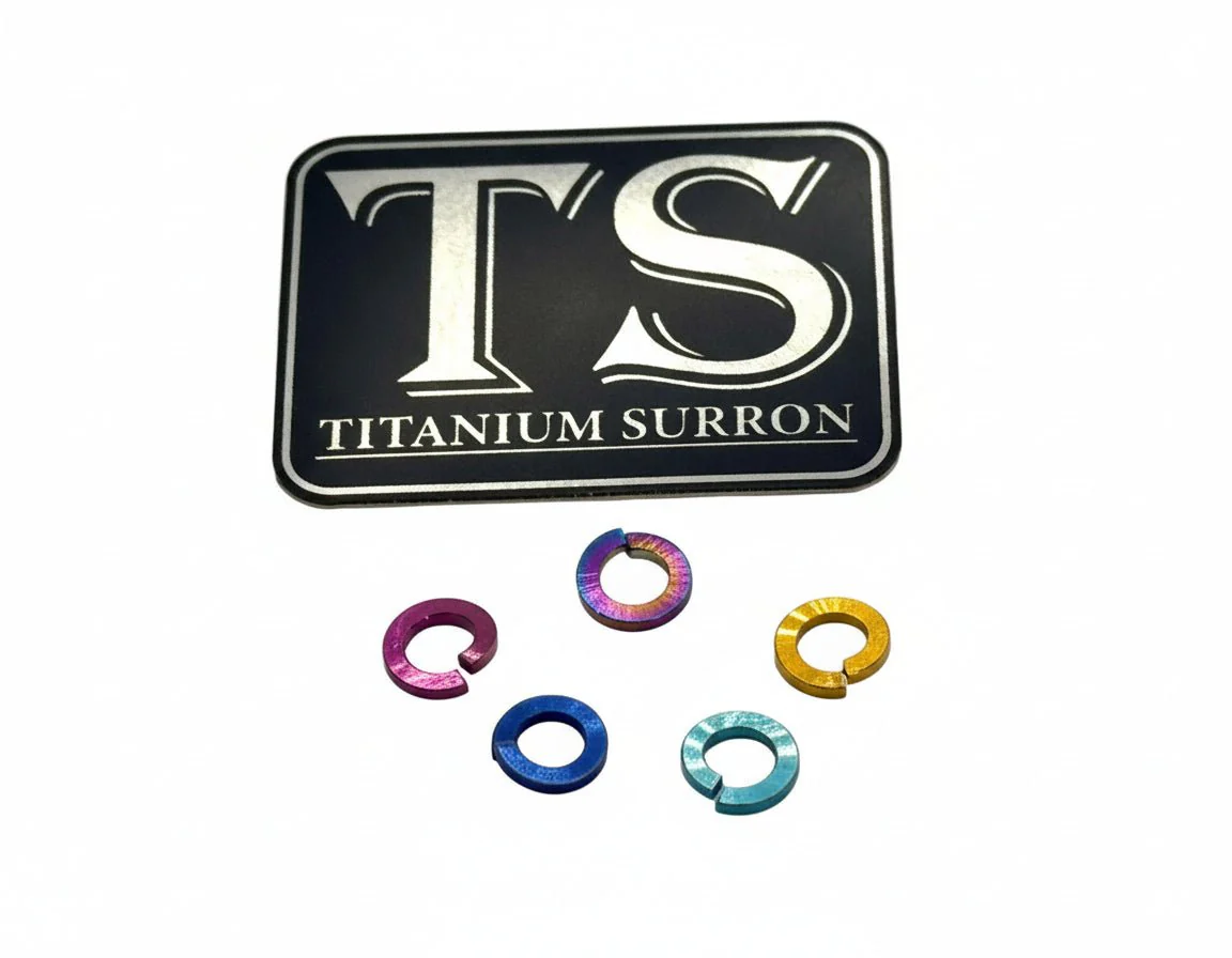 Titanium Hardware (Individual M4 and M5 Bolts, Nuts, and Washers) - Image 21