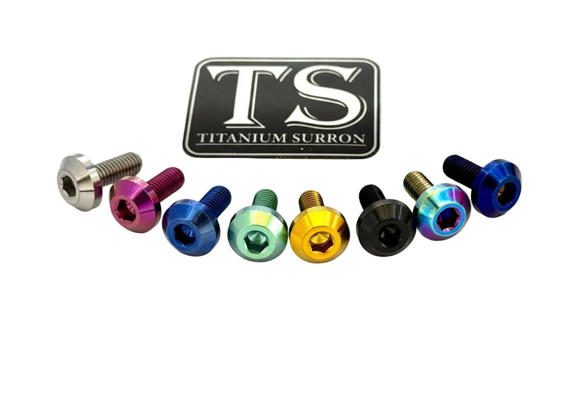 Titanium Hardware (Individual M6 Bolts and M6 Washers) - Image 3
