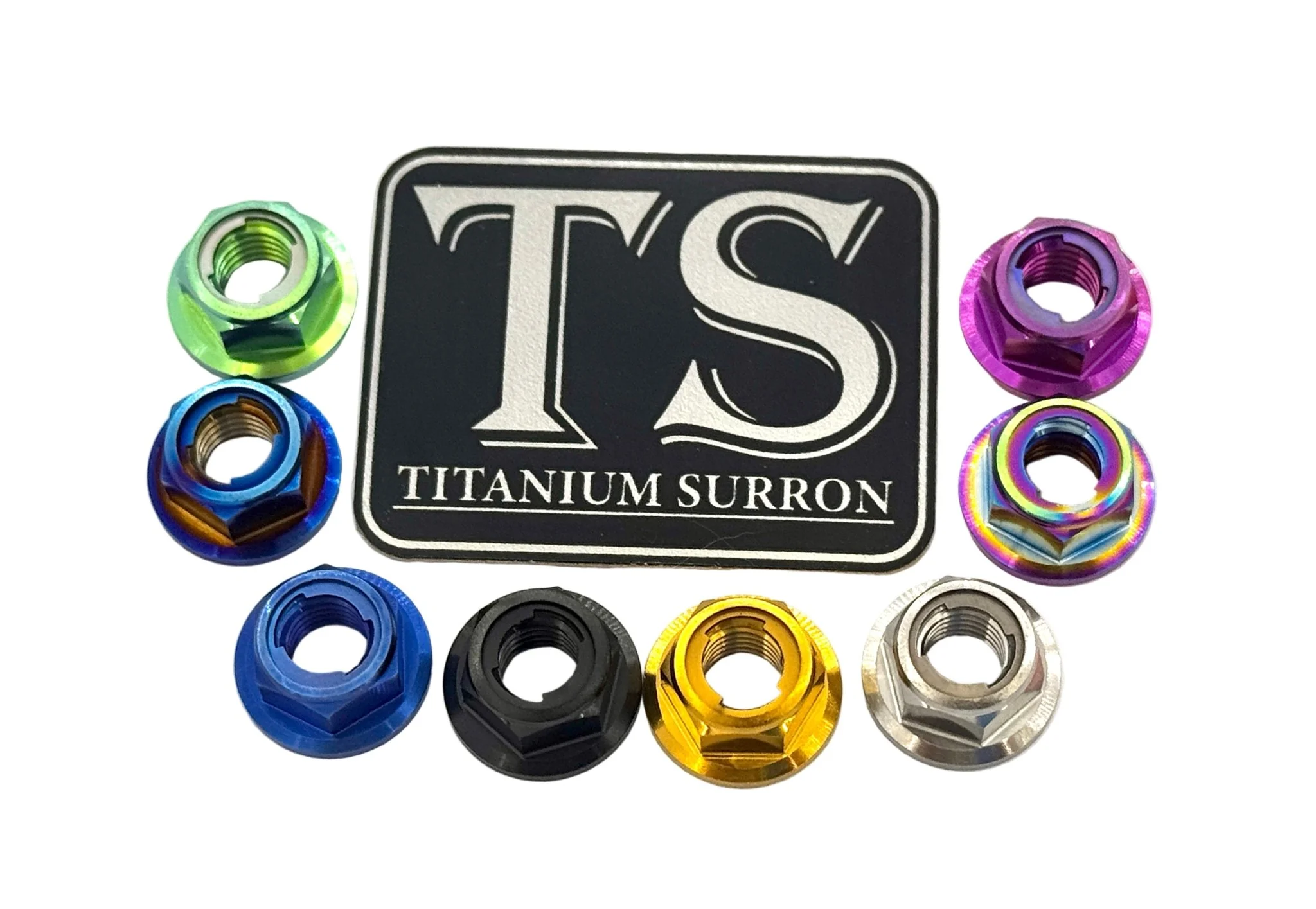 Titanium Hardware (Individual M8 Bolts, M8 Nuts, M8 Washers) - Image 12