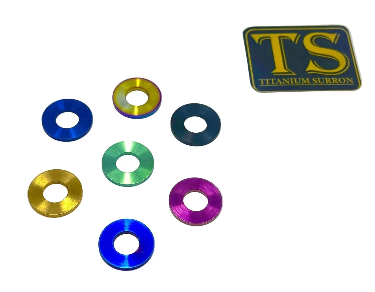 Titanium Hardware (Individual M8 Bolts, M8 Nuts, M8 Washers) - Image 13