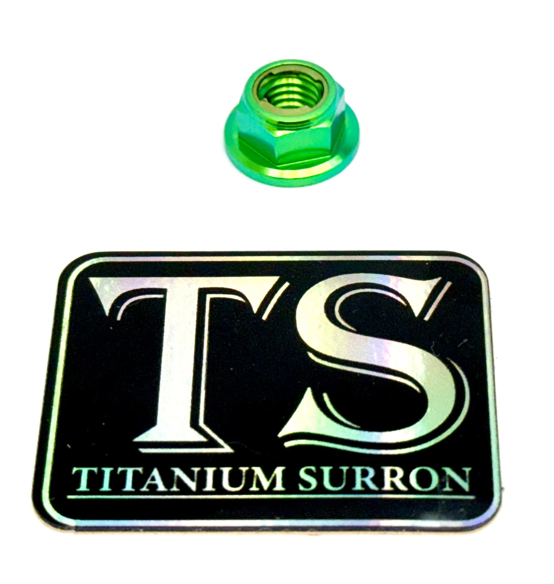Titanium Lock M8 Nut - M8x1.25 - Image 4