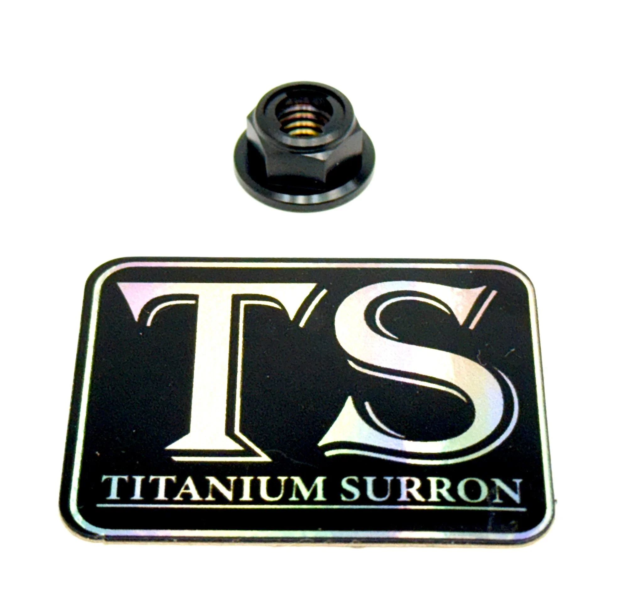 Titanium Lock M8 Nut - M8x1.25 - Image 6