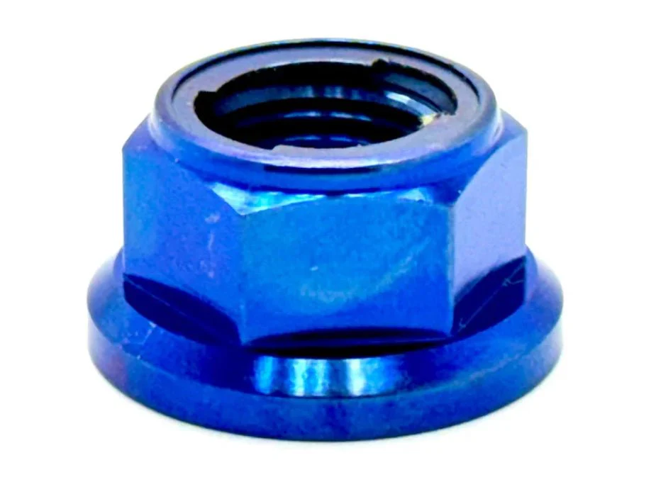 Titanium Lock M8 Nut - M8x1.25 - Image 9