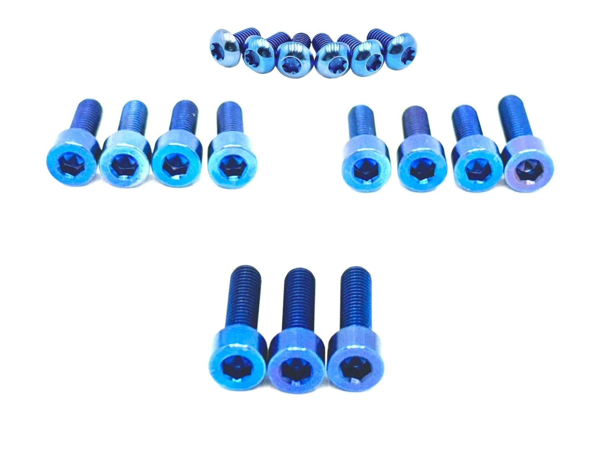 Titanium Bolt Kit for E-Ride Pro SR and Pro SS 3.0 Factory FastAce Fork (ALX32RC) - Image 8