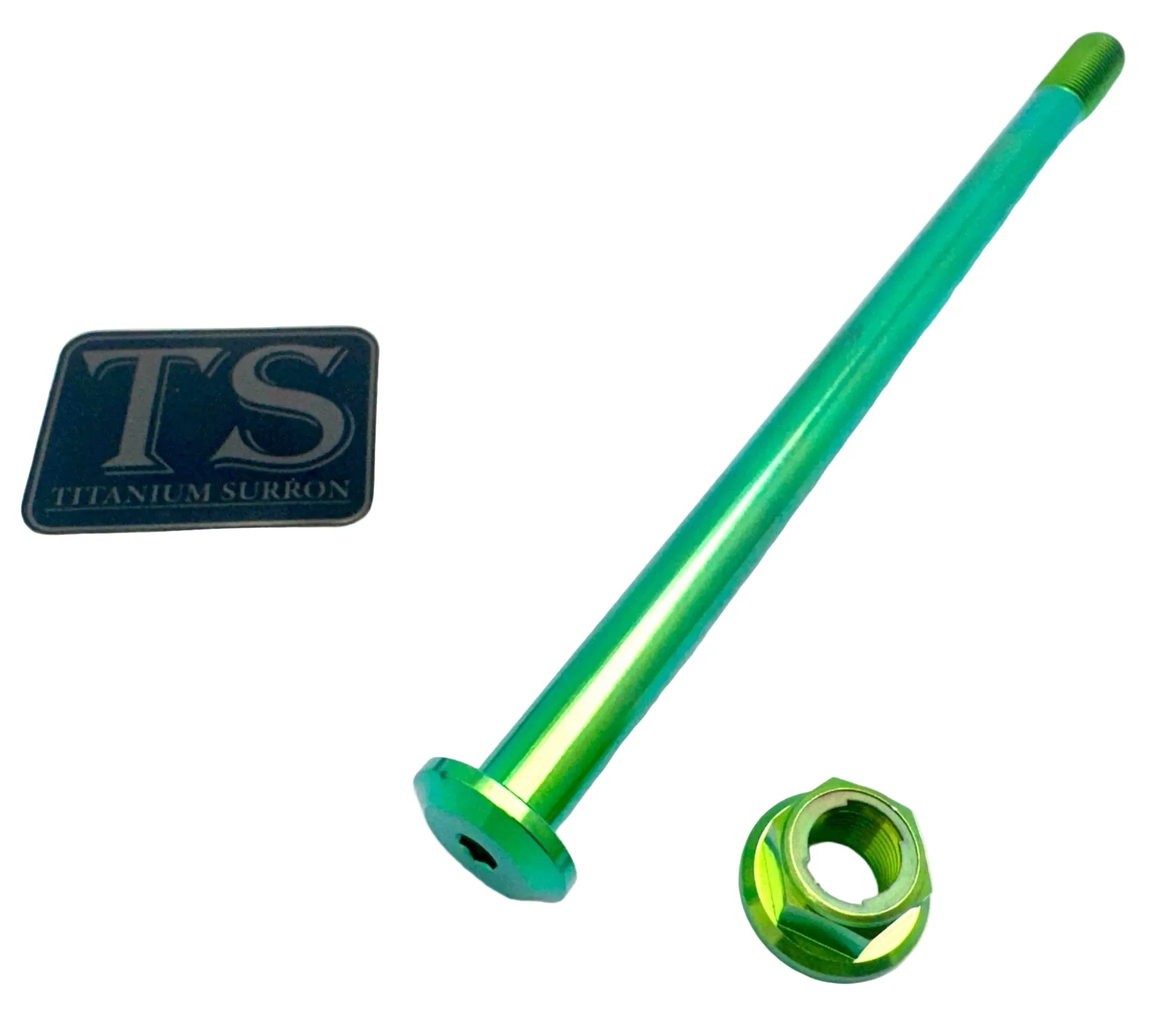 Titanium Rear Axle and Nut - Talaria (Two pcs) - Image 4