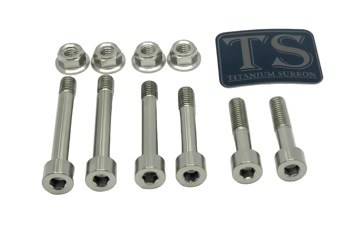 Titanium Rear Suspension/ Linkage Bolt Kit for Surron LBX & Segway X260 - Image 14
