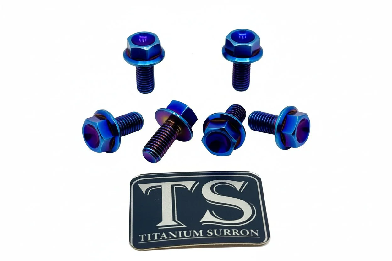 Titanium Rear Sprocket Bolts - E-Moto - Image 27