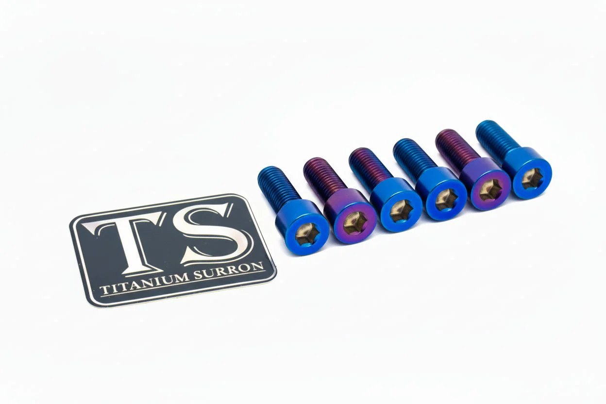 Titanium Rear Sprocket Bolts - E-Moto - Image 28