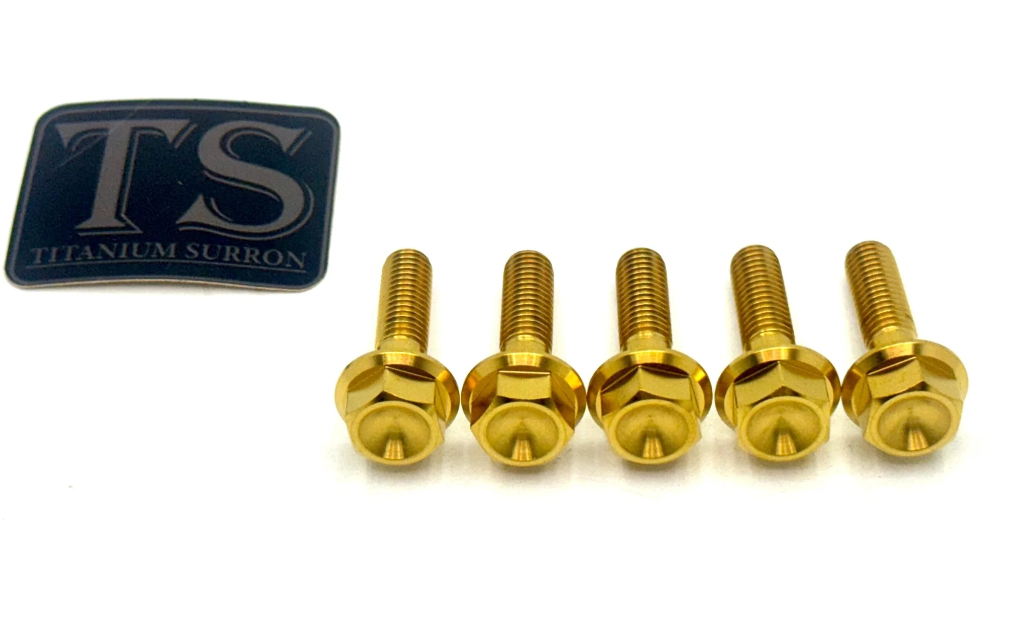 Titanium Rear Sprocket Bolts - E-Moto - Image 4