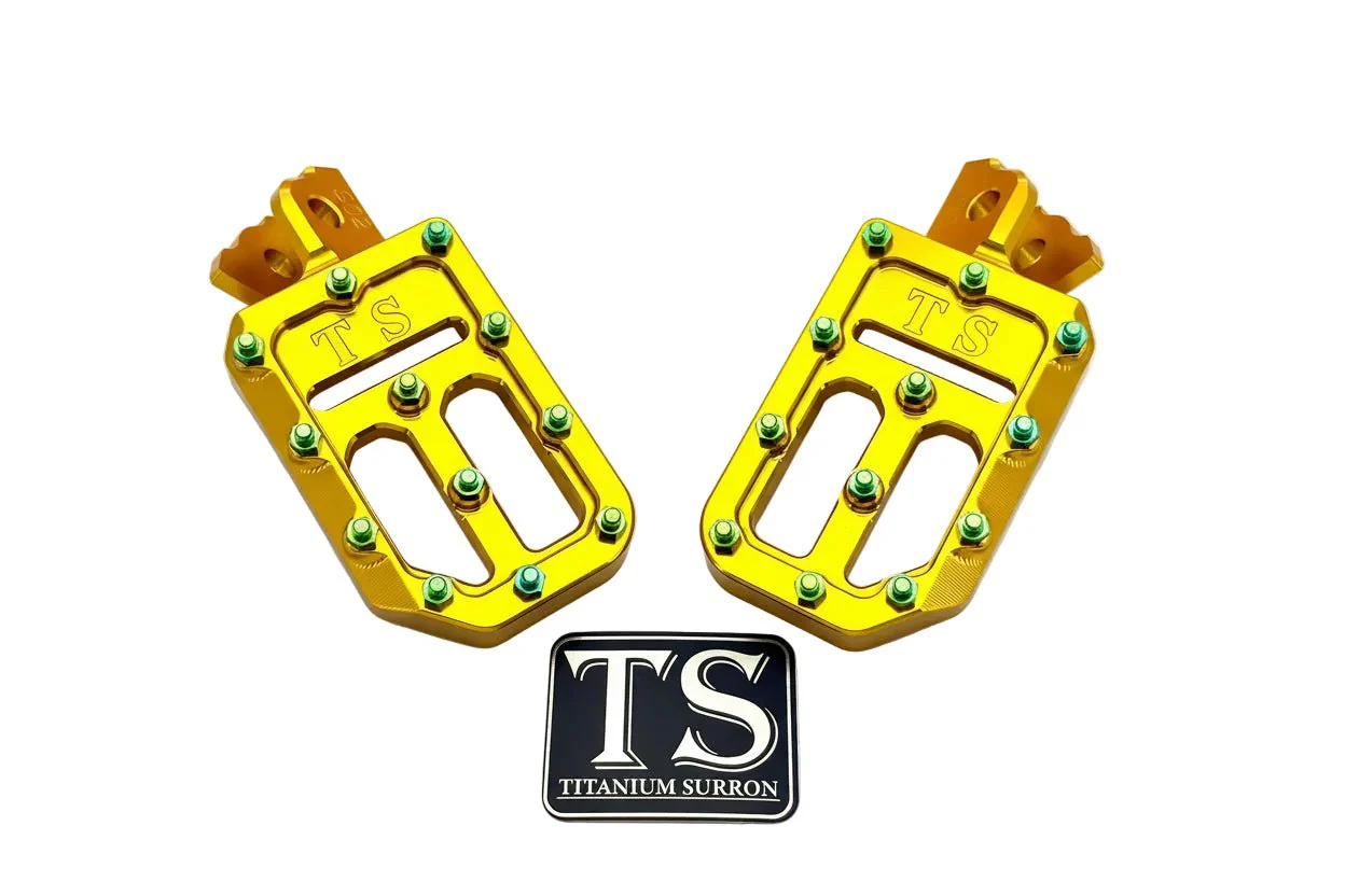 TS Custom Foot Pegs w/ Titanium Grips for Talaria and Altis - Image 28