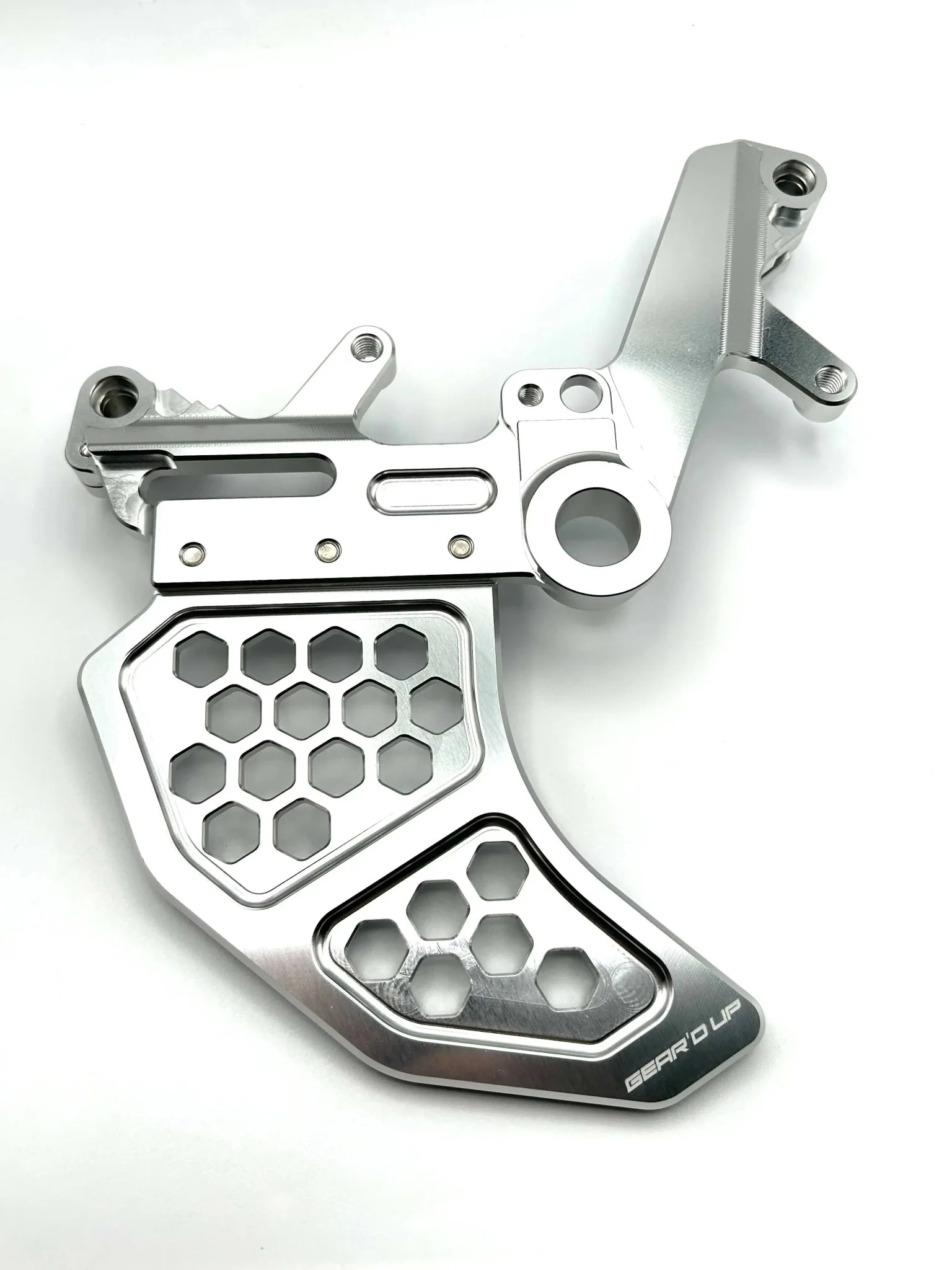 Ultra Bee Rear Dual Caliper Bracket and Rotor Guard-Gear’d Up - Image 2