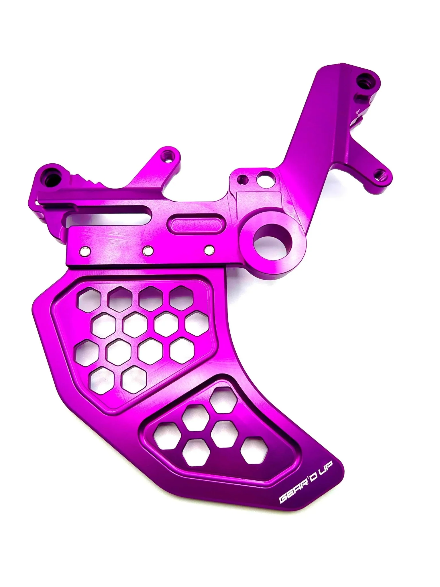 Ultra Bee Rear Dual Caliper Bracket and Rotor Guard-Gear’d Up - Image 3